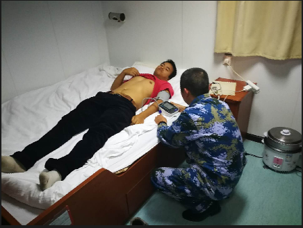 兄弟，挺住！骆马湖舰来救你了