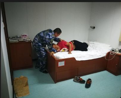 兄弟，挺住！骆马湖舰来救你了